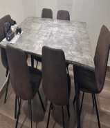 Dining table with chairs