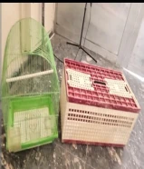أثنين قفص عصفار بحالي جديد استعمل خفيف جدن