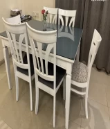 Dining table and with 6chairs