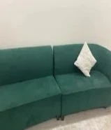 للبيع طقم قنفات مريح ونظيف فقط حريق خفيف جدا ما يحتاج الا تنظيف القنفه وممتازة القنفة للتفاصيل الوصف