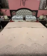 للبيع غرفه نوم بحاله ممتازه شراء من صفاه الغانم شامل المرتبه