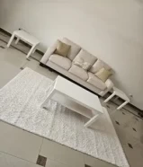 living room set 1 year use price negotiable