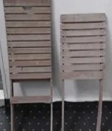 كرسي خشبي فاخر قابل للفصل