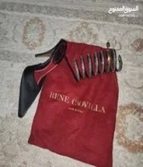 للبيع حذاء ماركة rene caovilla ماركة إيطالية مصنوع من اجود انواع الجلود جلد اصلي طبيعي 100/100