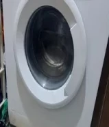 MIDEA 7 KG WASHING MACHINE FOR SALE - USED LESS THAN 8 MONTHS. STAND WITH WHEELS INCLUDED