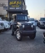 جيب رانجلر سبورت باب واحد موديل 2013 عداد 171 ألف قير عادي دبل أرضي شرط الفحص