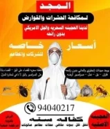 رش حشرات صراصير ونمل كفالة سنه جميع مناطق الكويت بدون رائحه