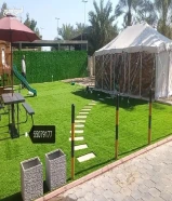 للبيع ثيل صناعي وتنسيق حدائق وزراعه ثيل طبيعي وتركيب صور تركي