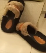 fluffy flipflop