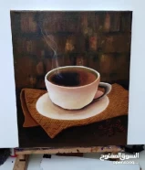 coffee painting