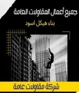 مقاول هيكل اسود بناء فلل شاليهات