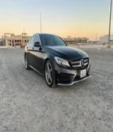 مرسيدس C 200 AMG موديل 2016 عداد 79 الف صبغ وكالة