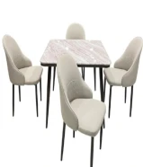 طاولة طعام 4 كراسي وطاولة