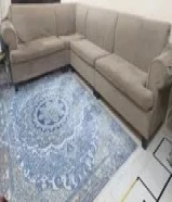 ركنه للبيع خشب زان جامد جدا وقماش قابل للفك والغسيل و طاولة مقاس 90× 150