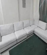 كنبة كورنر ايكيا بحالة جيدة جدا للبيع Ikea l shape sofa for sale in very good condition