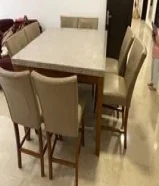 للبيع طاولة طعام 8 كراسي ماركة هو سنتر