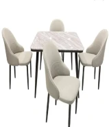 طاولة طعام 4 كراسي وطاولة