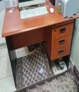 مكتب ومكتبة وادراج للبيع