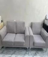 3+2+1 Sofa Set, Brown- Beige