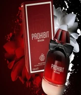 Prohibit Rouge for women 100ml EDP by Fragrance World only 7 kd and free delivery