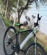 سيكل سرعات مستعمل شهر واحد نضيف جدا كالجديد فيه 6 غيارات للسرعة قياس 27