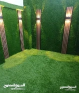 بيع وتركيب الثيل الصناعى والسور التركى وزرع الثيل الطبيعى وتركيب البلاط المتتداخل والكربستون
