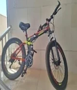 Foldable Bicycle with new air pump