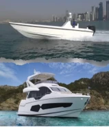 A cruiser or yacht is required for monthly or annual rent