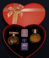 كوليكشن عطورات نسائية فاخرة مكون من 3 عطور حجم 30مللي + كريم عطري