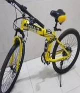 Gear Foldable cycle yellow and black