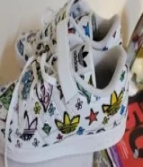 Original Adidas shose for sale size 45 only one time used with box