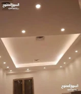 مقاولات عامة ترميمات بناء مساح ديكورات جبس مبورد قواطع برتشنات جميع انواع الديكورات تركيب بديل الرخا