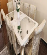 Dطاولة طعام 8 كرسي من دانوب Dining table with 8 chairs from danube