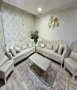 peice beige/ cream sofa set with 12 pillows,full set available,only sofas for sale