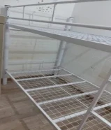 للبيع سرير دورين جديد مع للمراتب