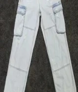 دينارMax Fashion Light Blue denim Loose fit, Size 34/Largem Un-used With tag