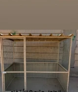 للبيع أقفاص دجاج تفصال جديد وشغل نظيف المكان جواخير كبد