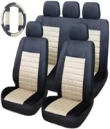 SEAT COVER - BEIGE Black - RED BLACK - غطاء المقعد -خدمة التوصيل55183727