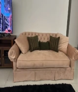 حسافة يروحون سكراب - باشبيلية قنفات ( كنب تفصال ) قطعتين ب 30 دينار اشبيلية