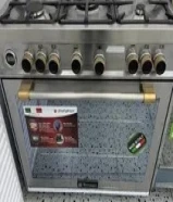 طباخ تكنو جاز إيطالي اربع مراوح 90/60استيل