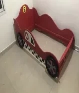 single bed shaped as car good condition in mahboula