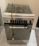 غاز 6 عيون مع فرن وشواية للبيع
