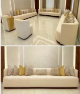 all types of seating and curtains