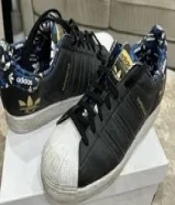 adidas SUPERSTAR black and blue