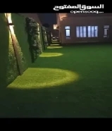 تنسيق حدائق وتركيب الثيل الصناعى