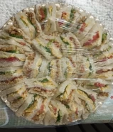 CHICKEN TIKKA CLUB SANDWICH TRAY