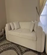 4 White couches from Dubai