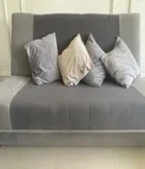 Sofa bed with storage in good condition